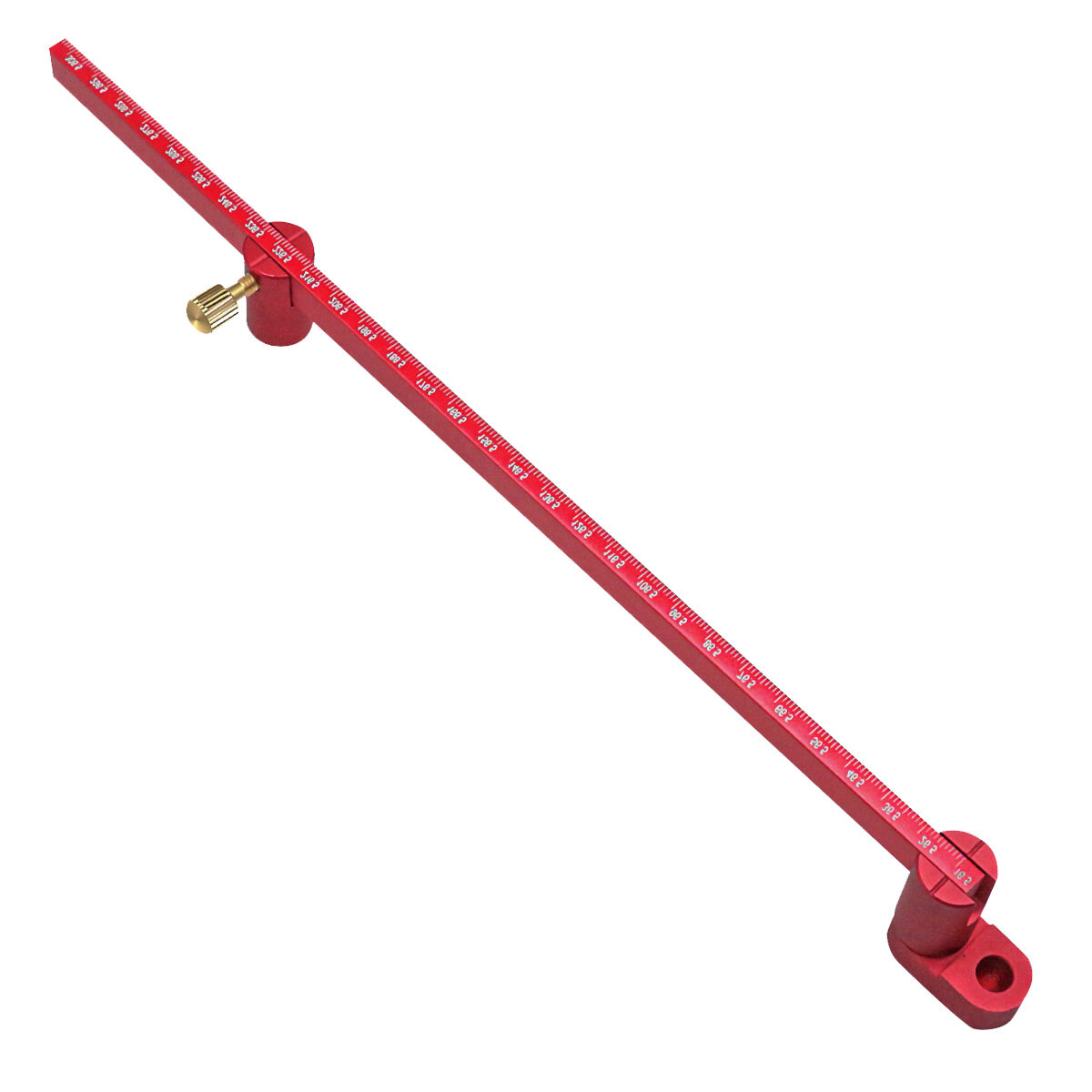 

300mm Adjustable Drawing Circle Ruler Aluminum Alloy Construction Center Finder Fixed-Point Circle Line Marking - Perfec