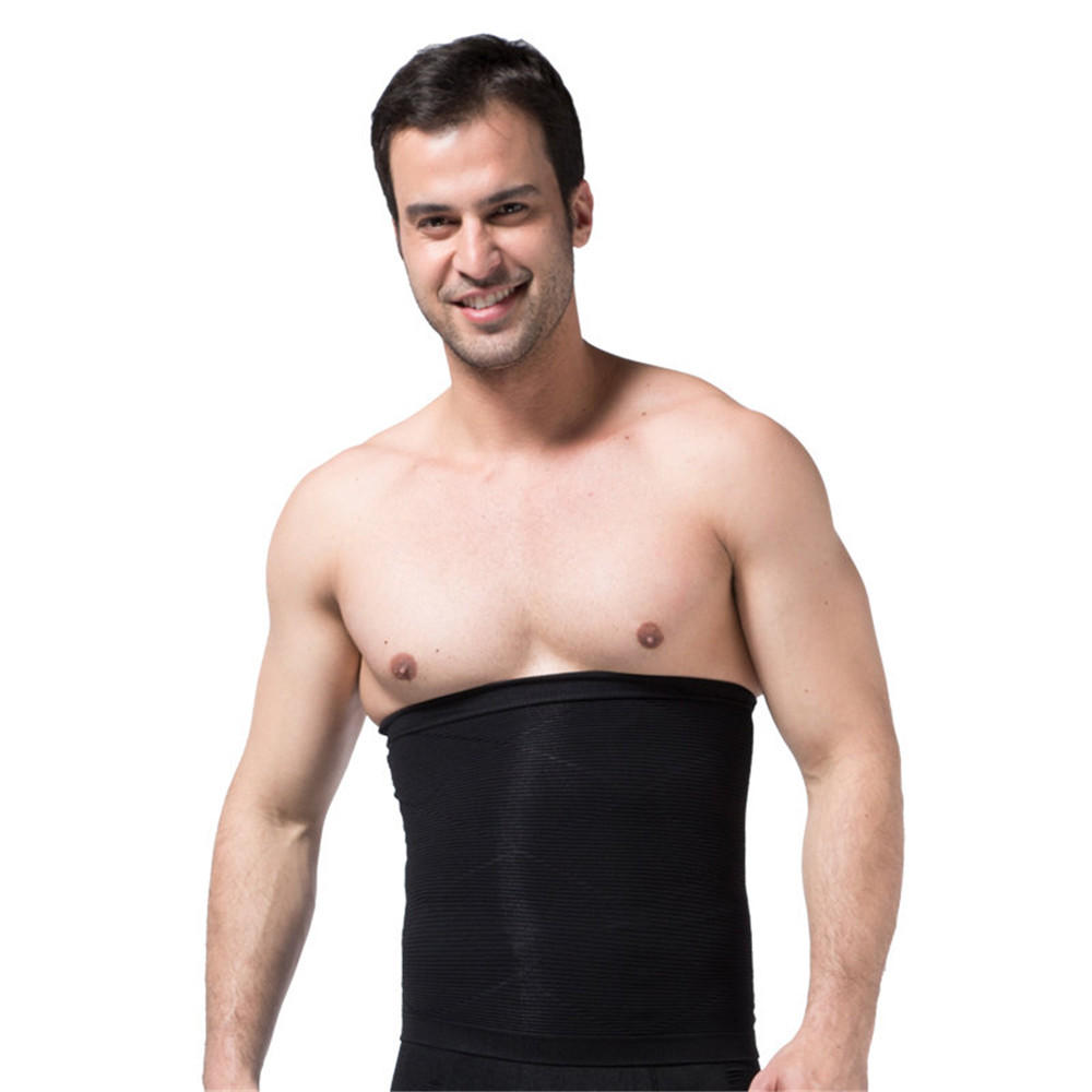 Men Elastic Gym Adjustable Breathable Sport Waist Belts