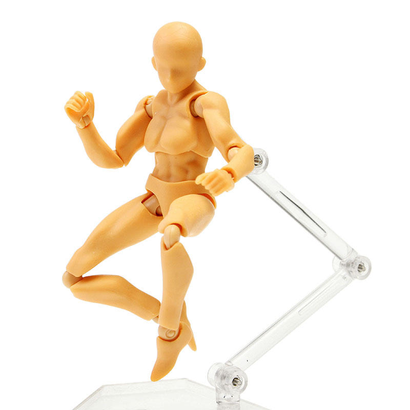 

Movable Anime Model DIY Figma Мужской цвет кожи Рисунок Figah Archetype Кукла 13cm PVC Кукла Toy