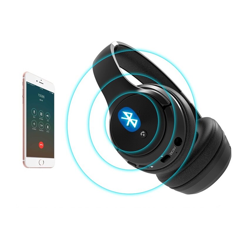 ZEALOT Enthusiast B36 bluetooth Headphone New Active Noise Reduction ANC Foldable Deep Bass Headset 