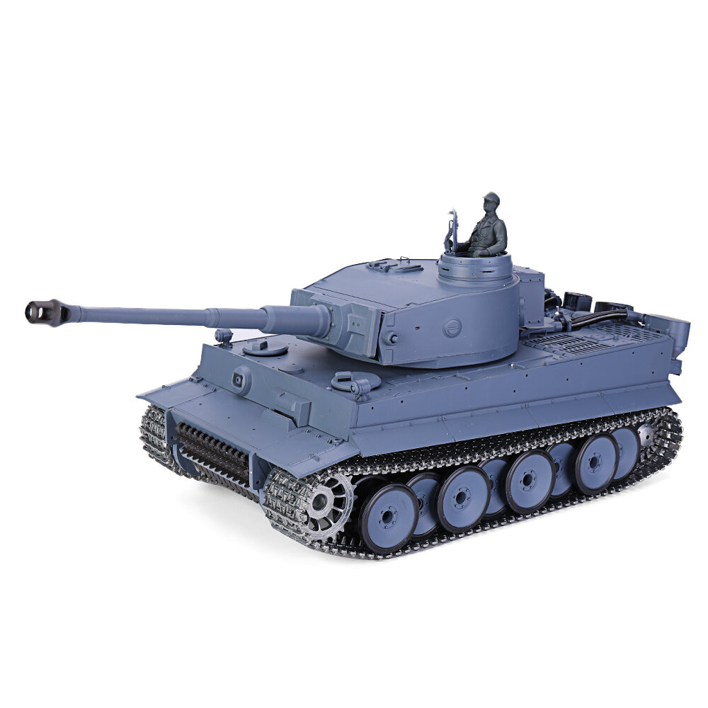 

Heng Long 7.0 Version 3818-1 1/16 2.4G Germany Tiger I RC Battle Tank Metal Track RTR