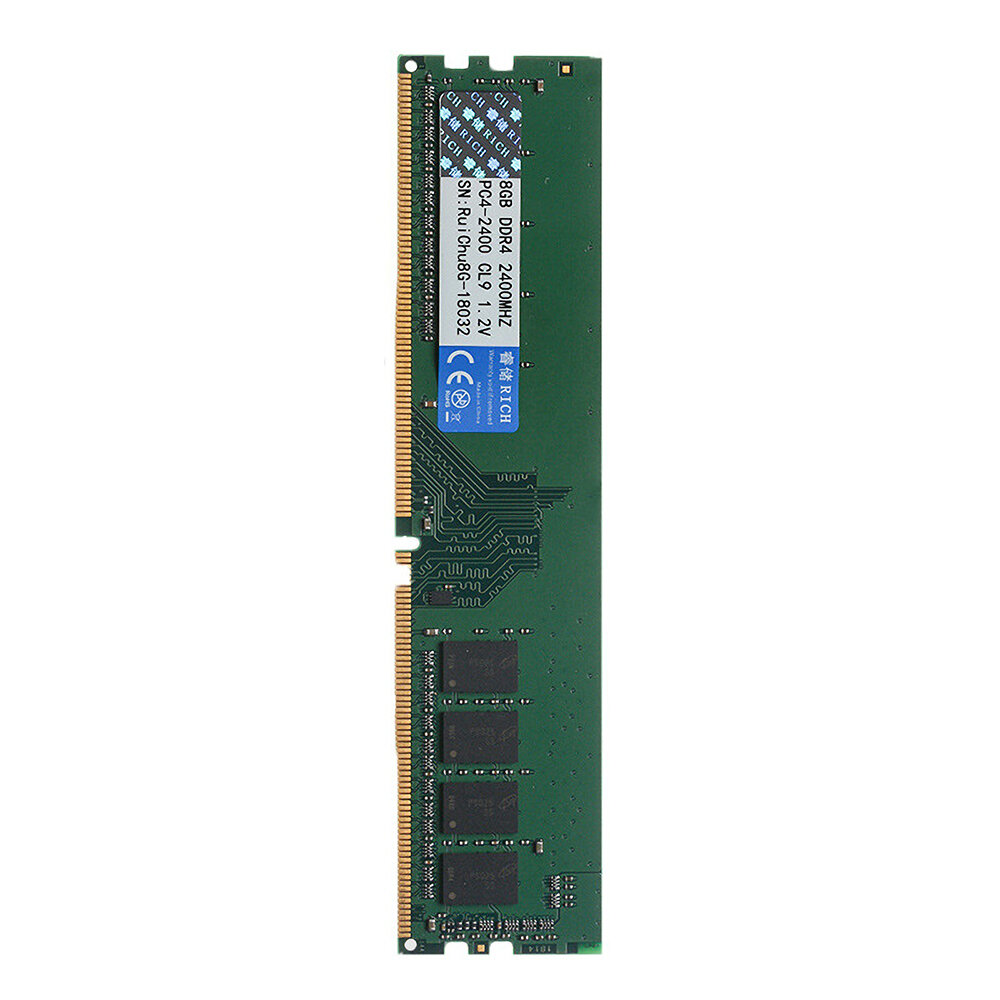 

RuiChu DDR4 2400/2133 MHz 8GB RAM 240pin Memory Ram Memory Stick Memory Card for Desktop PC Computer