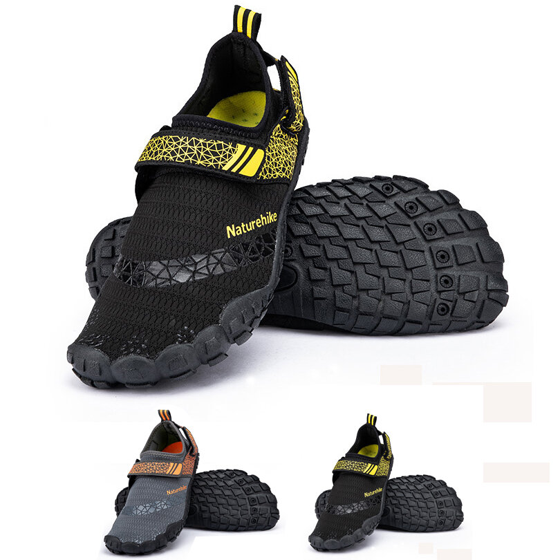 Naturehike Women/Men Quick Dry Wading Shoes High Elastic Mesh Cover Barefoot Shoes Antiskid Sneakers Athletic Shoes