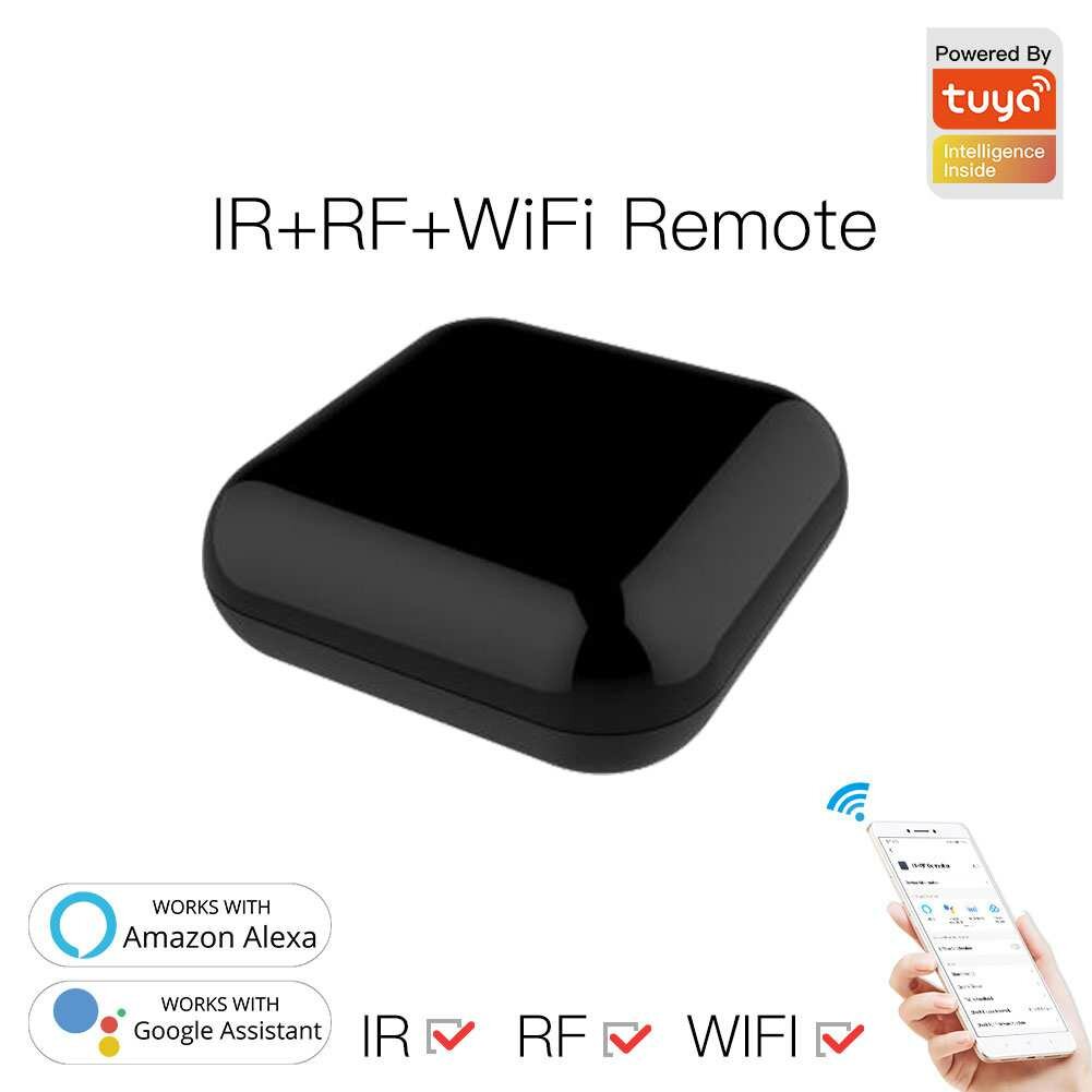 

Moes WiFi RF IR Universal Remote Controller RF Appliances Appliances Tuya Smart Life App Voice Control via Alexa Google