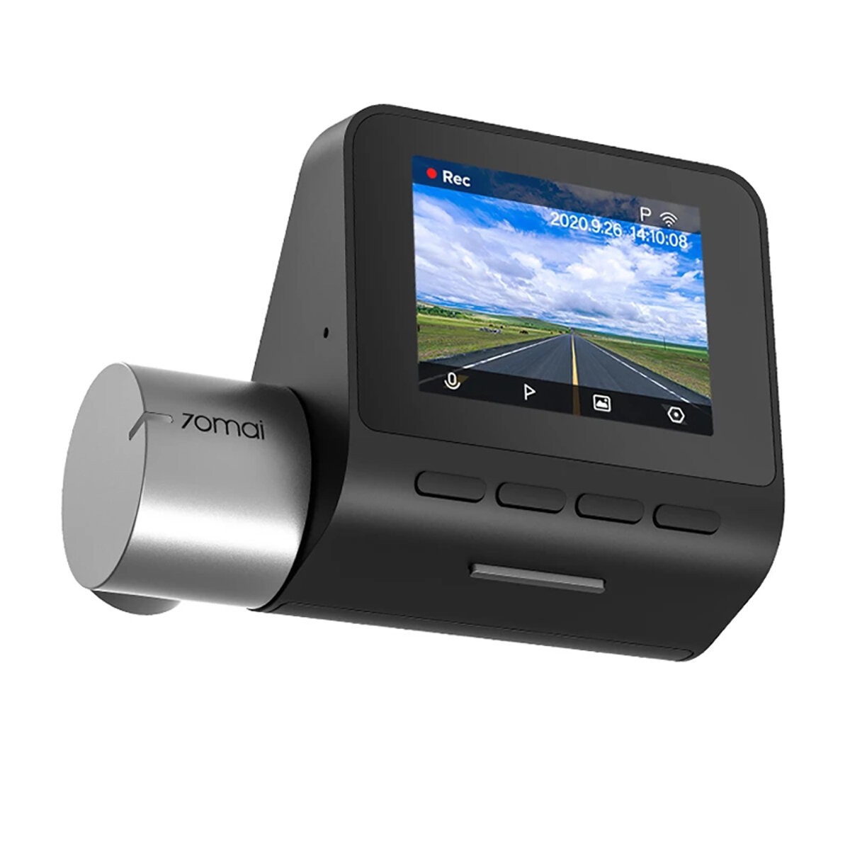 

70mai Dash Cam Pro Plus A500S 1944P Built-in GPS Speed Coordinates ADAS Car DVR Camera 24H Parking Monitor App Control