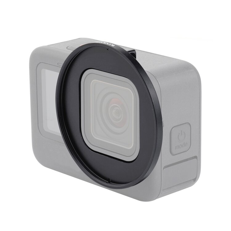 PULUZ PU528 52mm UV Lens Filter Adapter Ring for GoPro HERO9 Black Sports Camera Acccessories