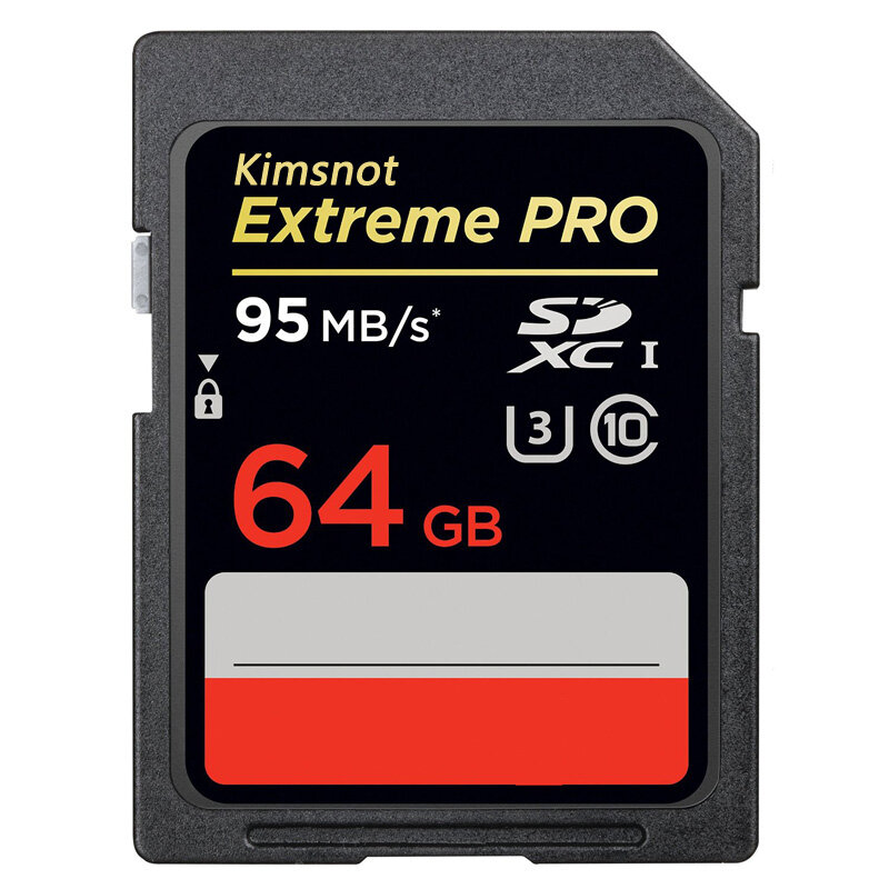 Kimsnot Extreme PRO633x SD بطاقة ذاكرة بطاقة 256 جيجابايت 128 جيجابايت SDXC SDHC C10 U1 لـ DSLR الة تصوير