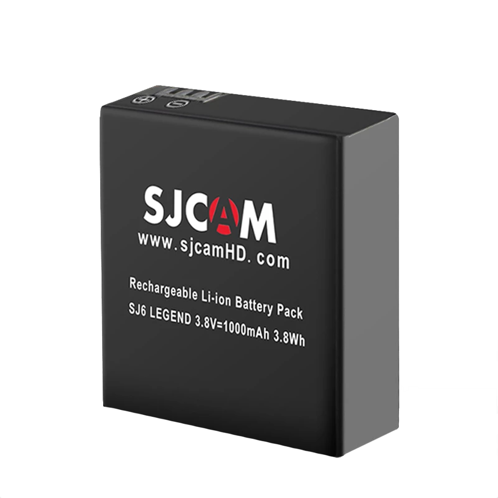 SJCAM SJ6 Batterij 3.8V 1000mAh Oplaadbare Li-ion Batterij Voor Originele SJCAM SJ6 LEGEND Sport Act