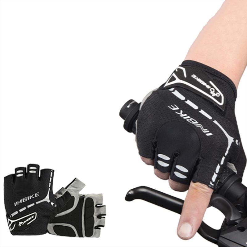 Inbike mh206 men women bike gloves half 