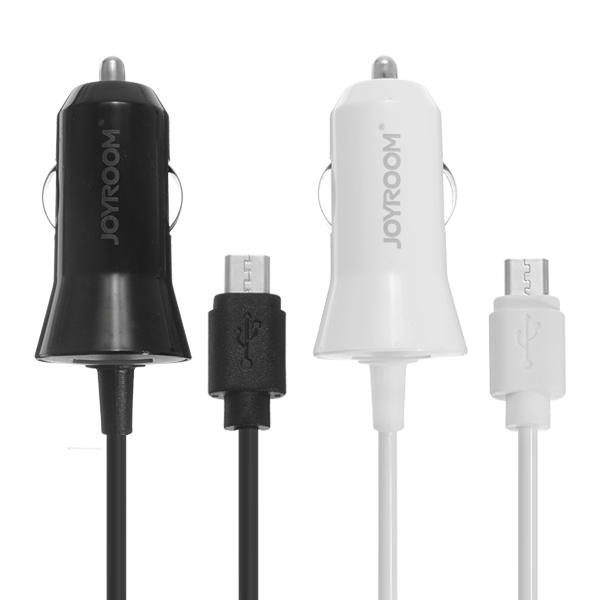 JOYROOM C103 5V 2.4A Spring Wire Car charger for Tablet Cell Phone