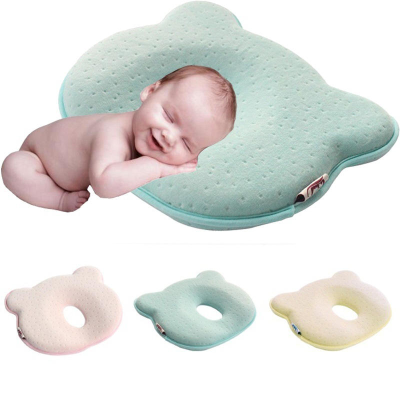 

Подушка для младенца для младенцев с подушкой для младенцев Анти Рулонная подушка для плоской головы для детской подушки