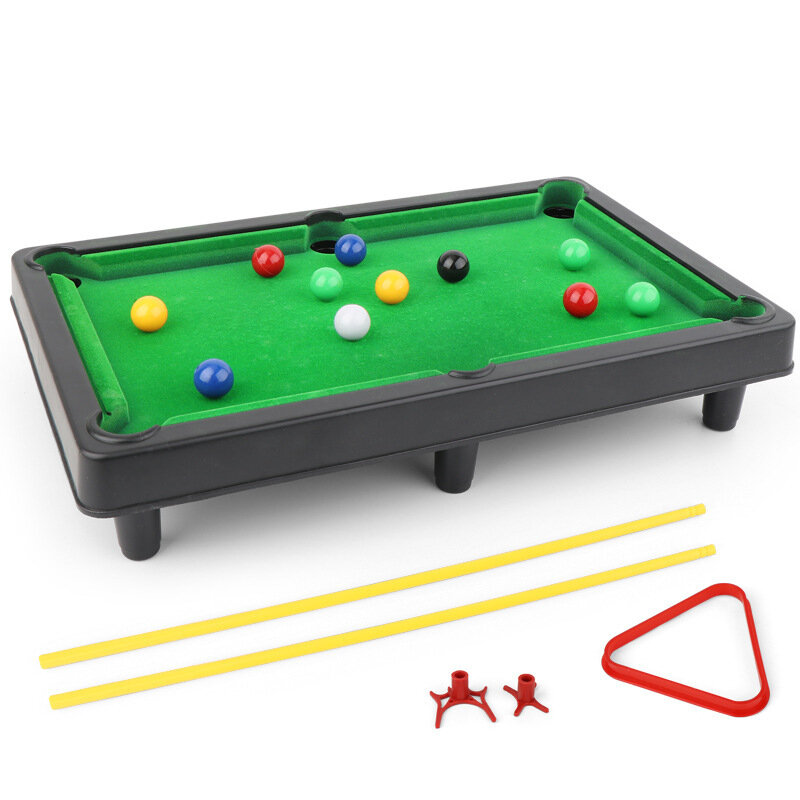 Mini Tabletop Pool Set- Billiards Game