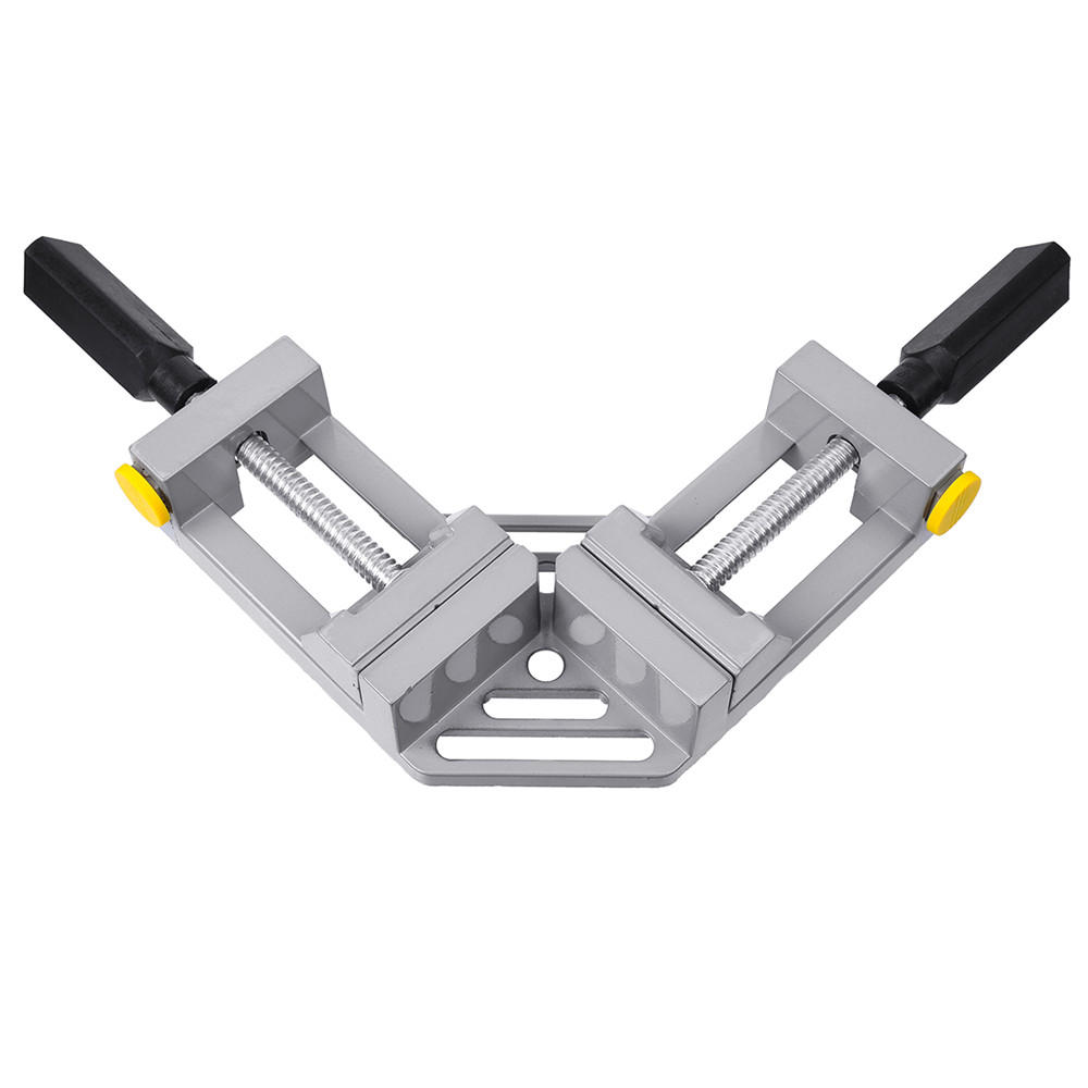 Effetool Double Handles 90 Degree Right Angle Clip Woodworking Jig Quick Corner Clamp Aluminum