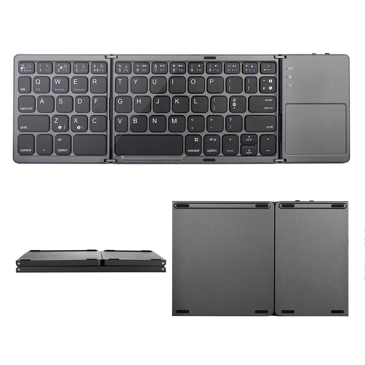 for DeX Station Galaxy Note 20 Ultra Z Fold 2 Note 20, 10, 9 & 8 S 20 etc. fireCable Foldable Pocket Keyboard and Touchpad Mouse