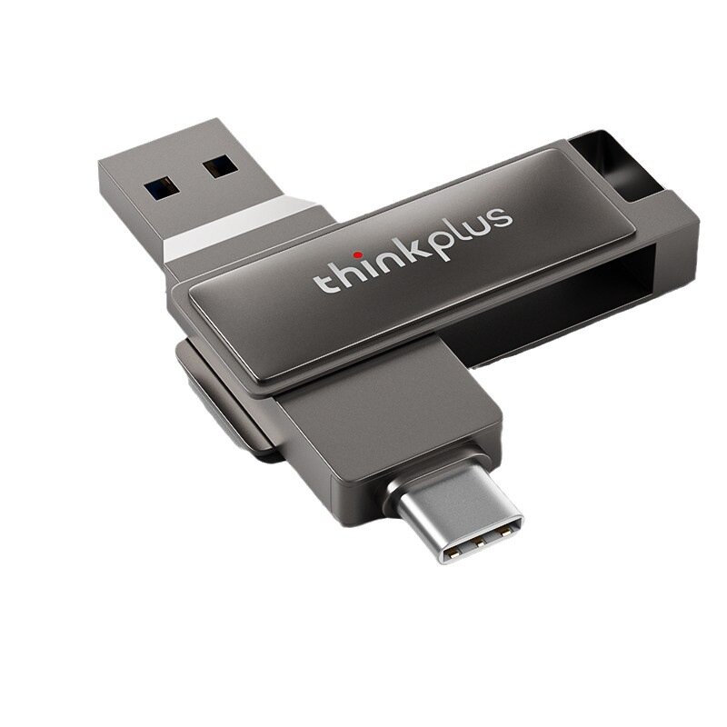 

Lenovo Thinkplus MU233 USB3.2 Flash Drive High Speed Dual-interface Pendrive 32GB 64GB 128GB 256GB 512GB Mini Portable M