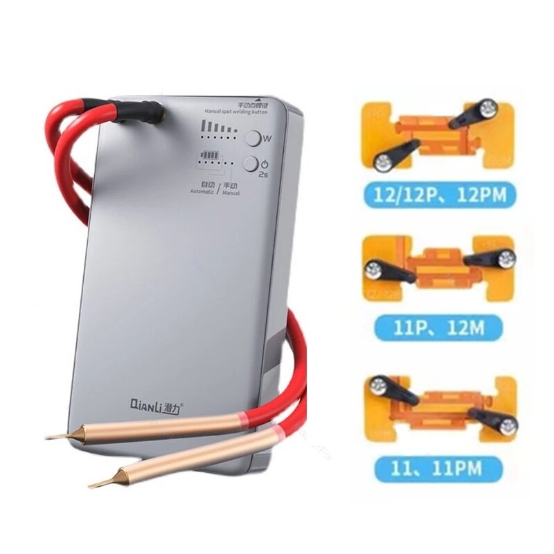 QianLi 220 V/110 V Draagbare Puntlassen Machine voor iPhone 11/12 Serie Batterij Flex Solderen Repar