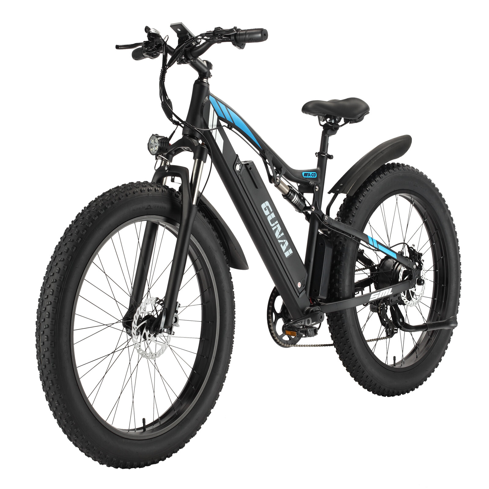 

[EU Direct] SHENGMILO MX03 1000W 48V 17AH 26 Inch Electric Bicycle 40-50km Mileage Range 150kg Max Load Electric Bike
