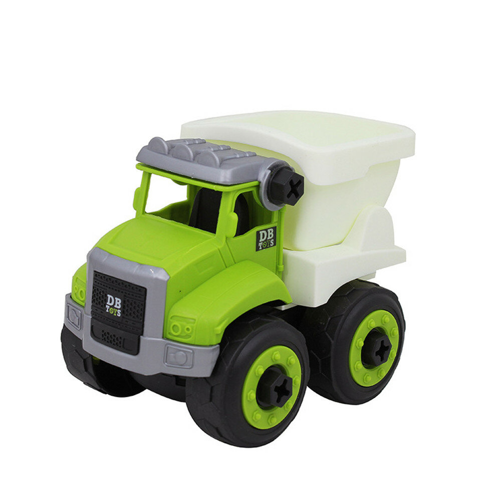 Sanitaire voertuigassemblageset met schroevendraaier Kinderen gemonteerd educatief speelgoed