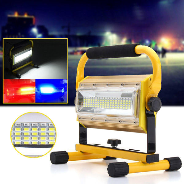 Rechargeable Portable LED Work Flood Spot Light Camping Outdoor Lamp Waterproof
