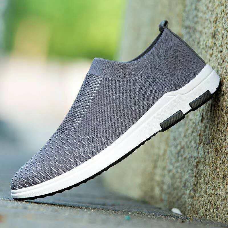 

Men Breathable Fabric Soft Sole Comfy Lightweight Sports Casual Old Peking Shoes
