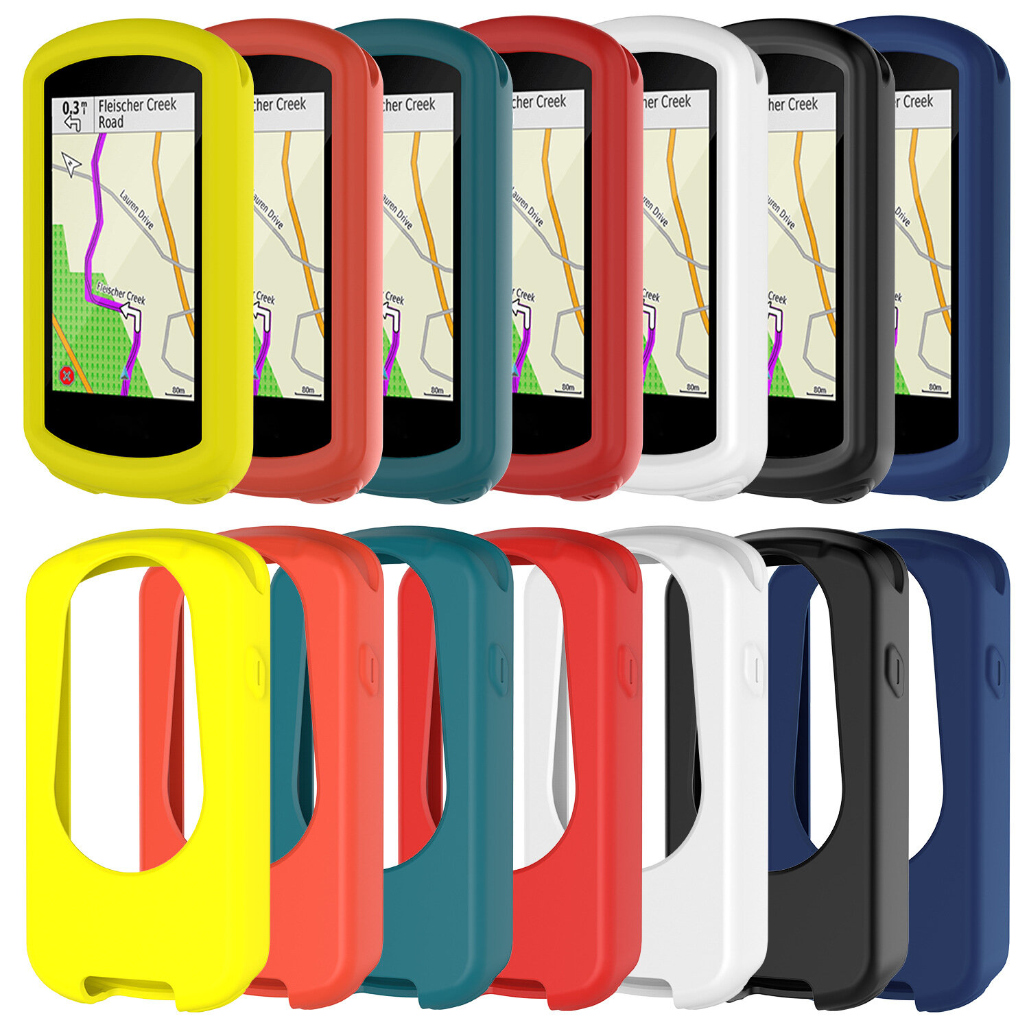 Bakeey Bicycle GPS Computer Silicone Protective Cover Watch Cover Case Cover for Garmin Edge 1030 Plus