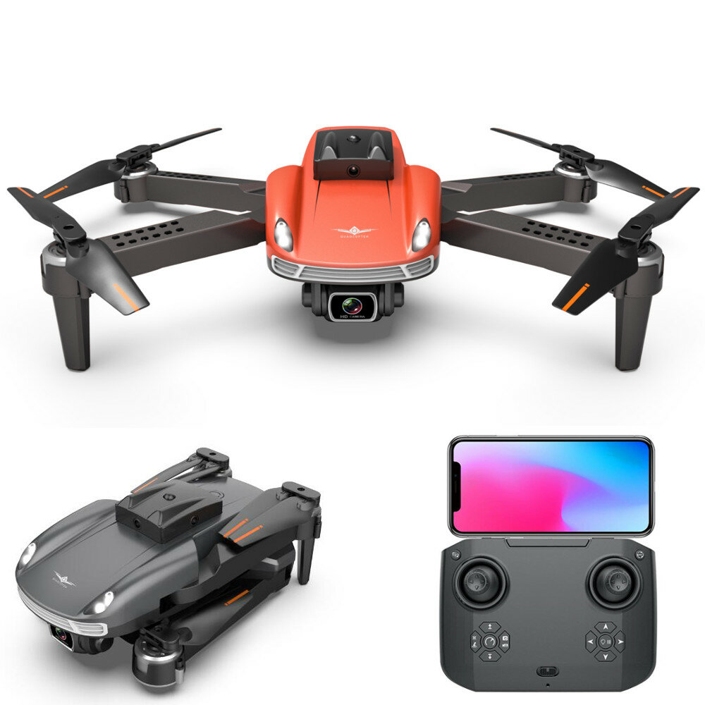 KFPLAN KF616 Mini WiFi FPV with 6K HD Dual Camera Infrared Obstacle Avoidance Foldable RC Drone Quad