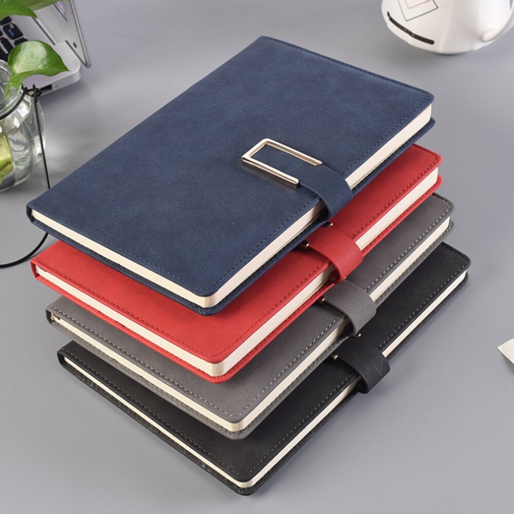 A5 verdikte 80g notebook eenvoudig ontwerp stof met magnetische gesp handboek schrijven notebook voo