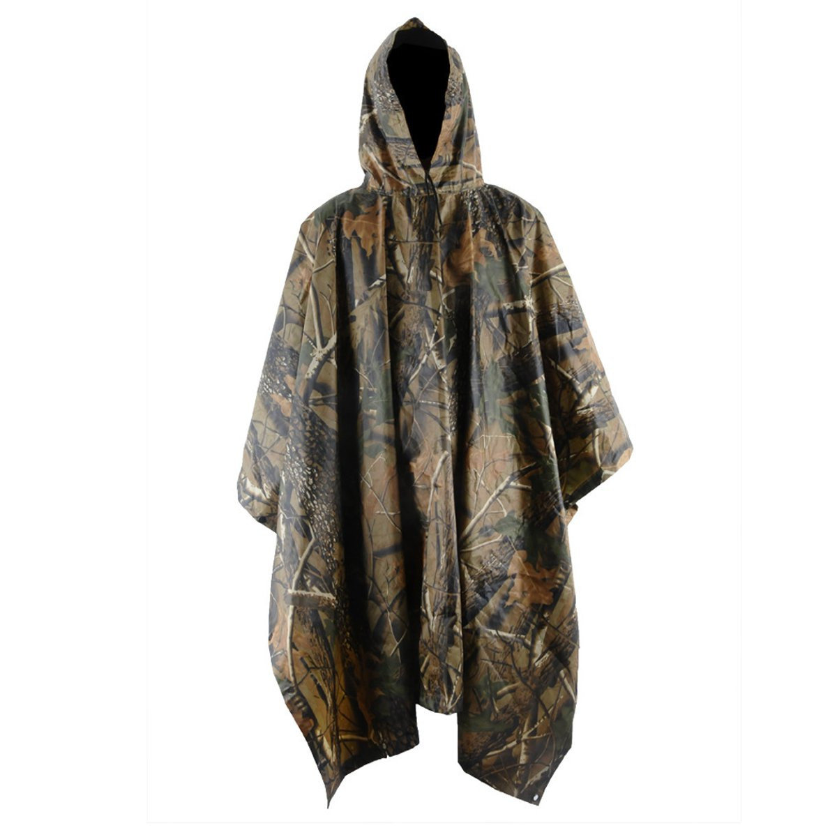Outdooors Camping Camouflage Rain Coat Αδιάβροχη Ζούγκλα Πόντσο για Κυνήγι