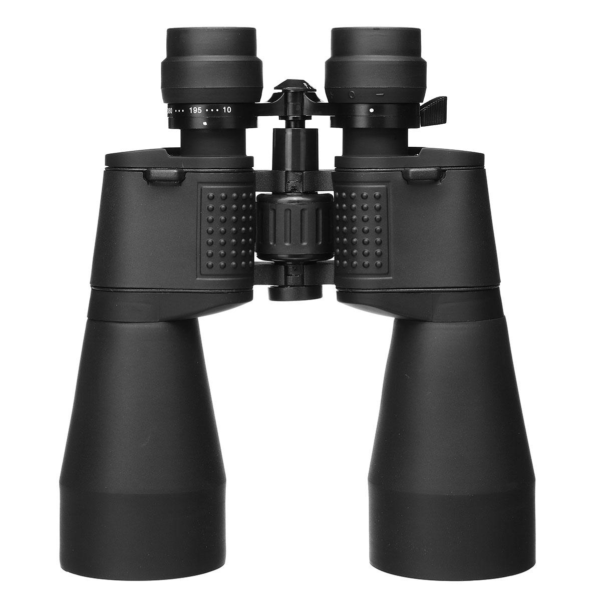 Jumelles de zoom 10-380x100 Optique HD BAK4 Vision diurne et nocturne Télescope pour camping et voyage