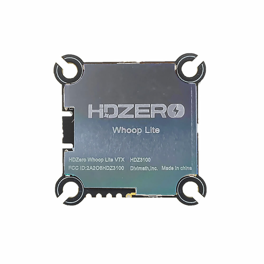 HDZero Whoop Lite 5,8 GHz digitale 25 mW/200 mW FPV VTX 25,5 x 25,2 mm SmartAudio-zender voor RC Dro