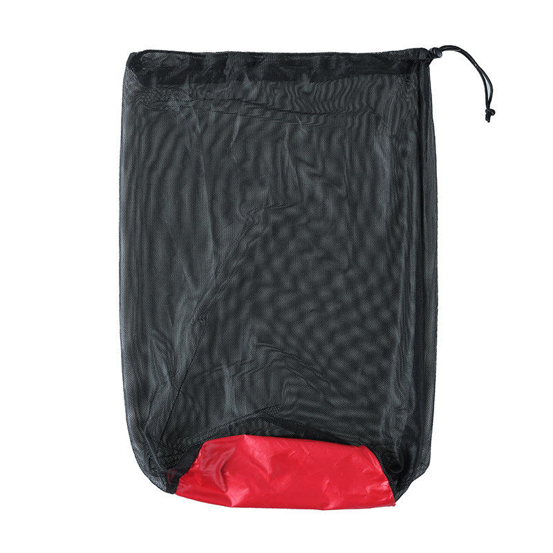 35L Nylonストレージバッグ多機能睡眠圧縮バッグ防水キャンプフィッシングネットパック
