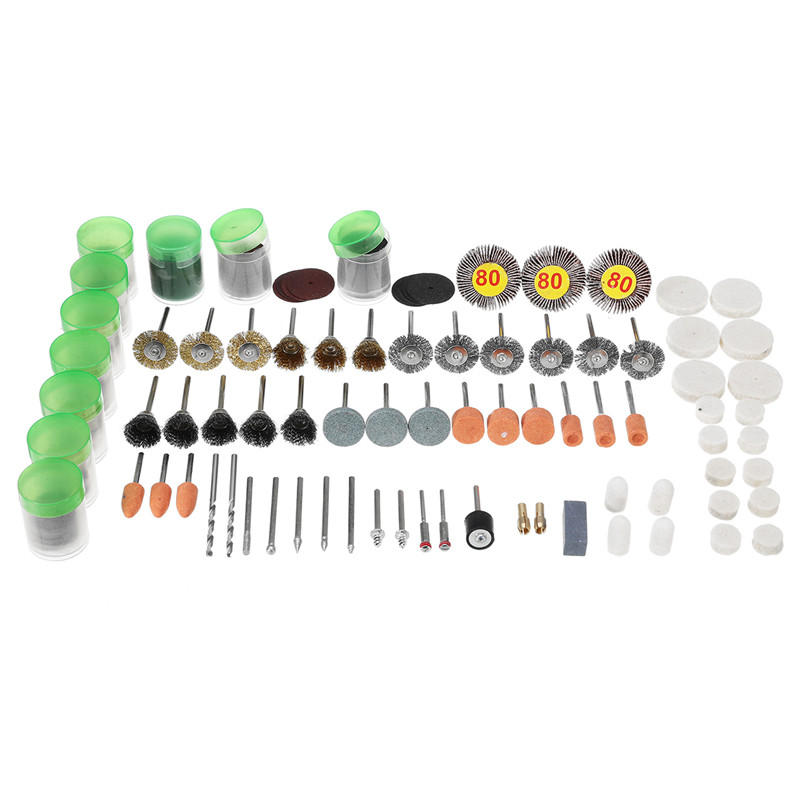 

338pcs 1/8 Inch Shank Rotary Tool Accessories Set Polishing Cutting Grinding Bits for Dremel
