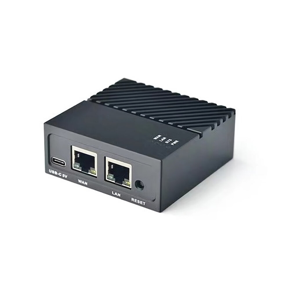 Nanopi R4S Mini Router Open WRT with Dual-Gbps Ethernet Ports 4GB LPDDR4 Based in RK3399 Soc for IOT NAS Smart Home Gate