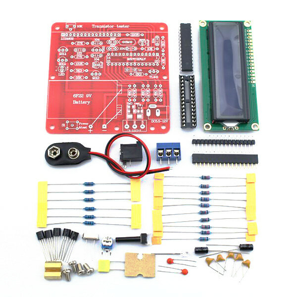 Originele Hiland DIY Multifunctionele Transistor Tester Kit Voor LCR ESR Transistor Meter PWM Signaa