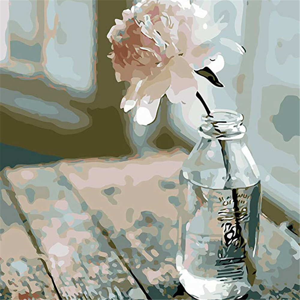 Digital Oil Painting DIY 40*50CM Home Decoration Still Life Painting Stationery Sketch Art Students Supplies