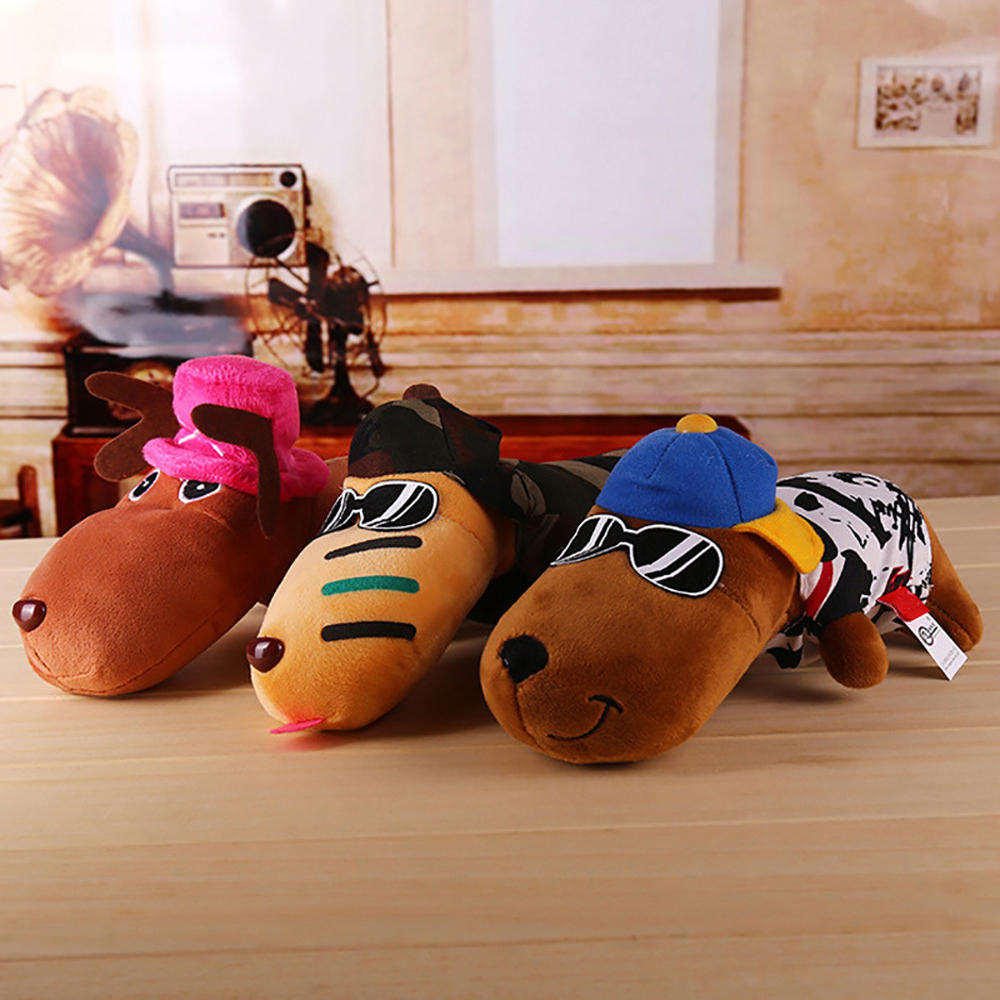 

KC Long Mouth Dog Stuffed Plush Toy Bubble Particles Bamboo CharcoalCar Deodorant Ornaments