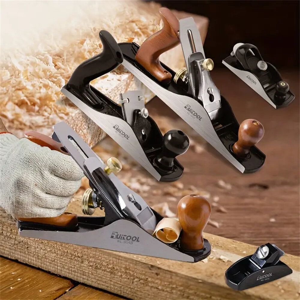 

Hand Planer Adjustable Precision Smoothing Wood Plane With Sharp Blade For Surface Edge Corner Plane Trimming And Chamfe