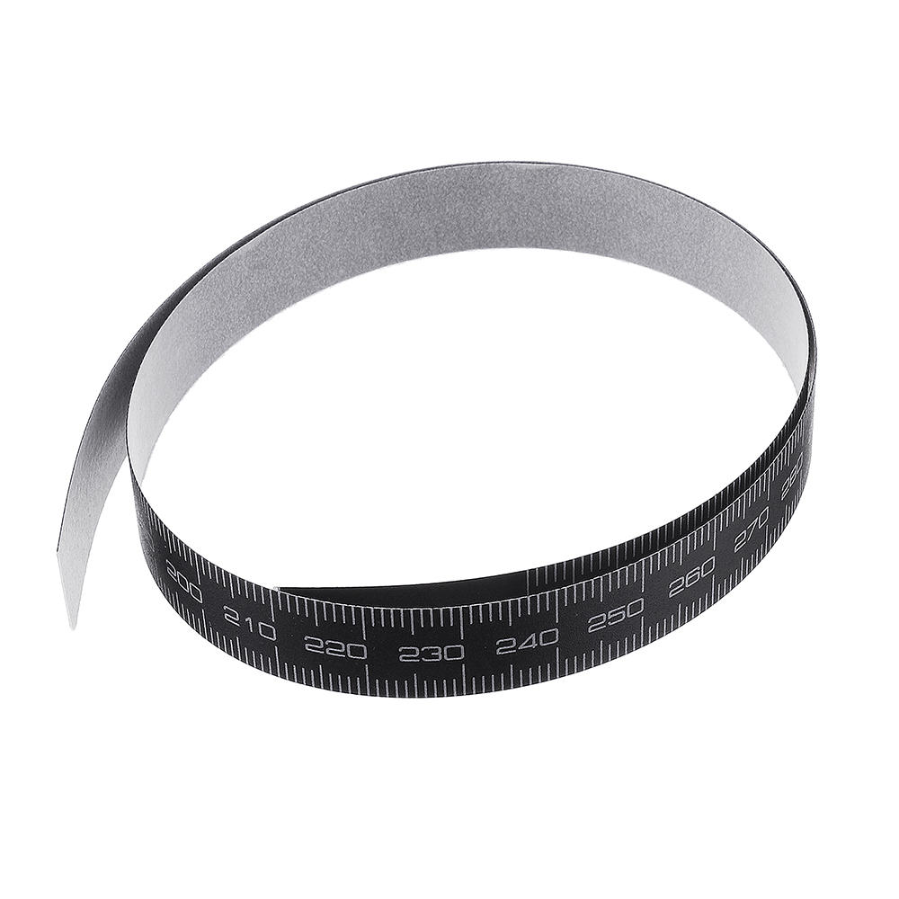 0 100150200300mm Self Adhesive Metric Black Ruler Tape for Digital Caliper Replacement