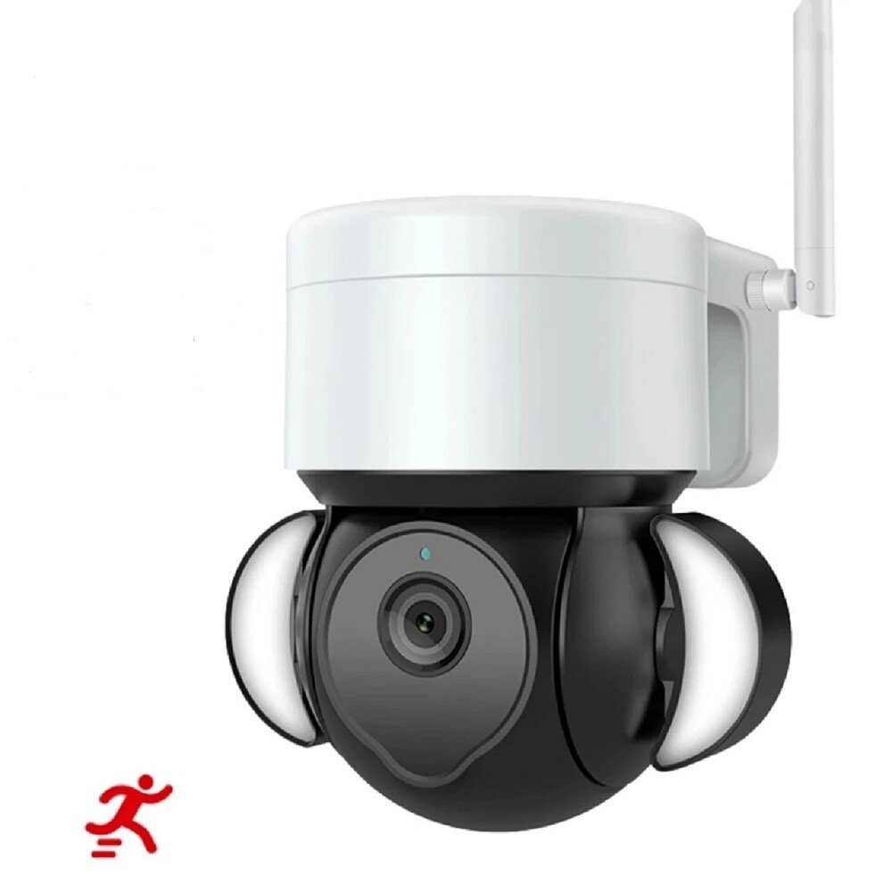 SHIWOJIA 5MP Wifi Outdoor IP Camera Tuya Smart Auto Tracking Human Detection Wireless CCTV Surveillance Courtyard Camera