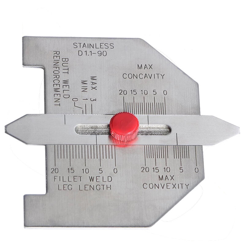 Lasinspectie liniaal Automatische lasmaatmeter Lasmeter Lasmaat