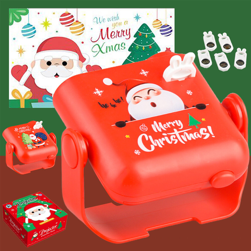 Imagen de Lámpara proyectora de fondos de Navidad y efectos de luz decorativos para decoración de fiestas, suministros de juguetes