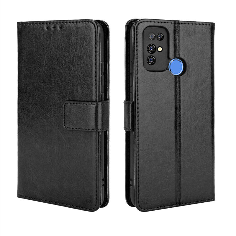 

Bakeey for DOOGEE X96 Pro Global Version Case Magnetic Flip with Multiple Card Slot Foldable Stand PU Leather Shockproof