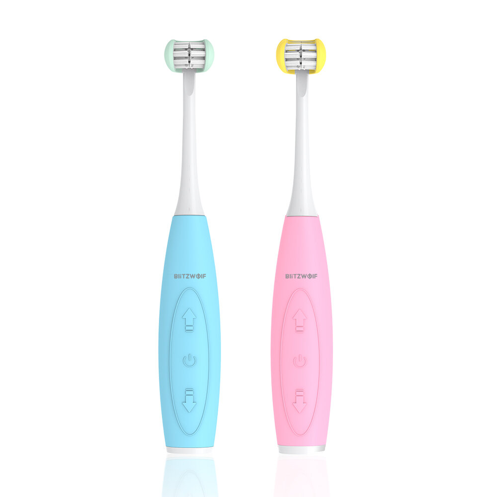 BlitzWolf? BW-ET1 U-vormige kinderen Sonische elektrische tandenborstel 3 modi USB Intelligente akoe