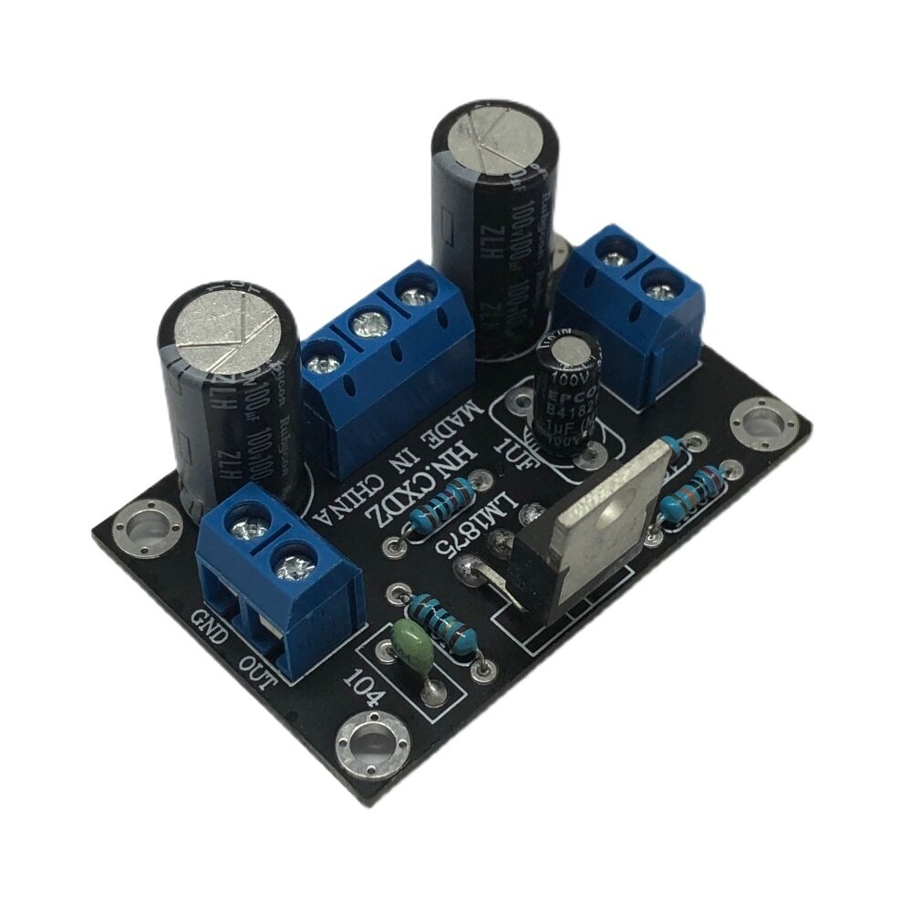 Mono LM1875T Eindversterker Board Voeding PCB Lege Boord Koorts HIFI High-fidelity Pure Post-stage G