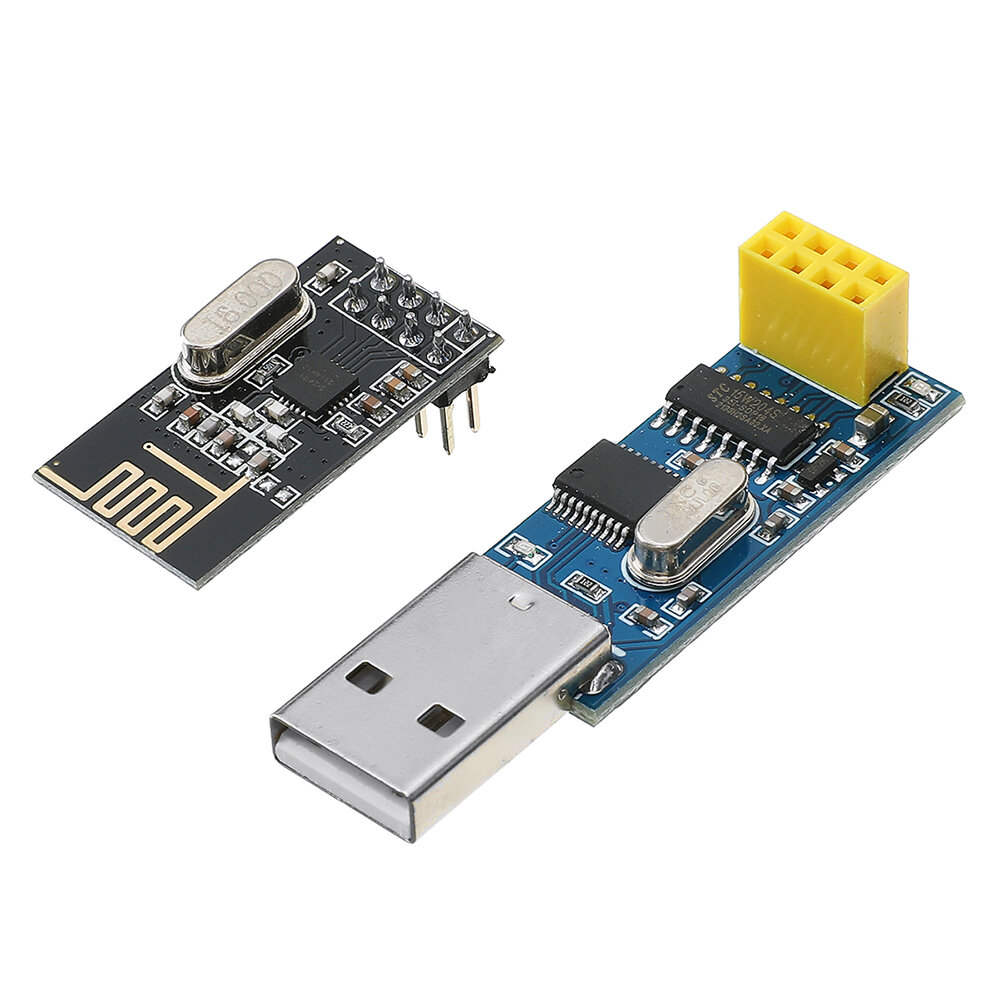 CH340T USB to Serial Port Adapter Board 2.4G NRF24L01 Wireless Module Optional