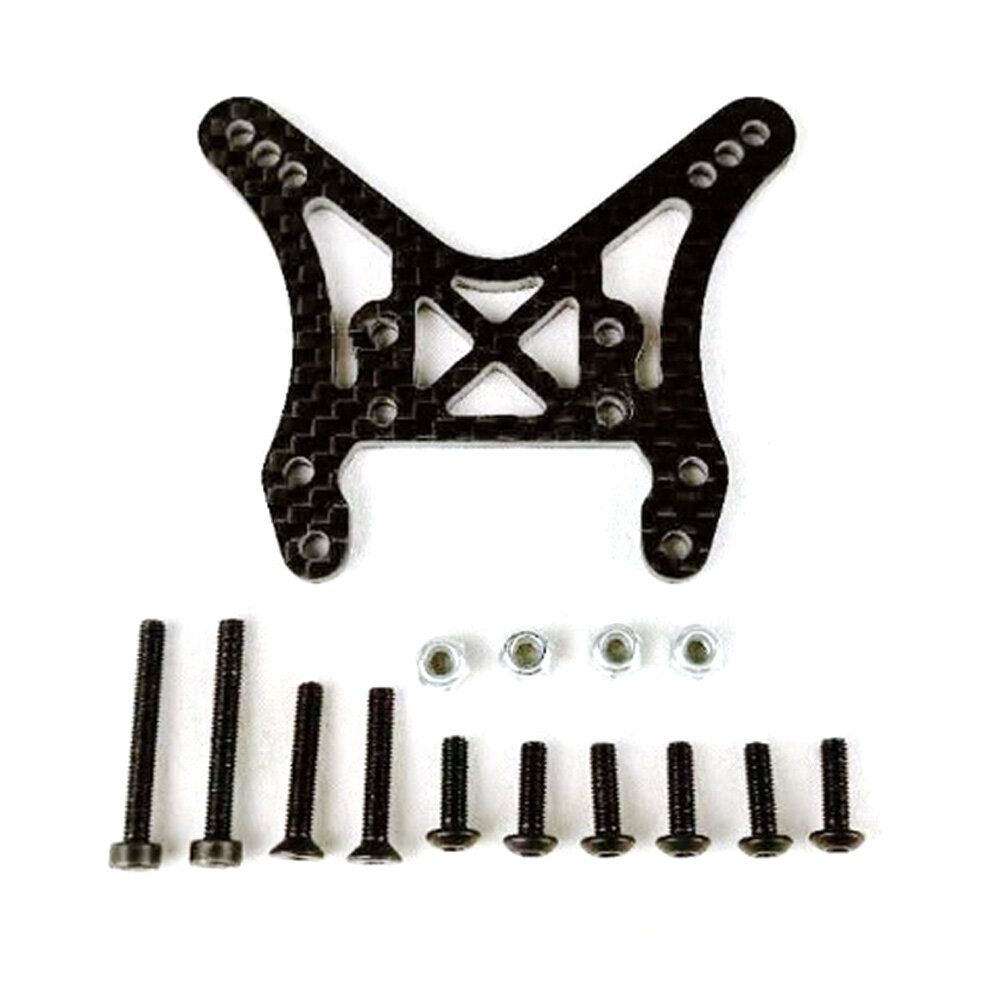 VRX Upgrade Carbon Front Rear Shock Adapter Bracket For RH1006 1/10 Gas Engine RTR RC Car Parts 1096