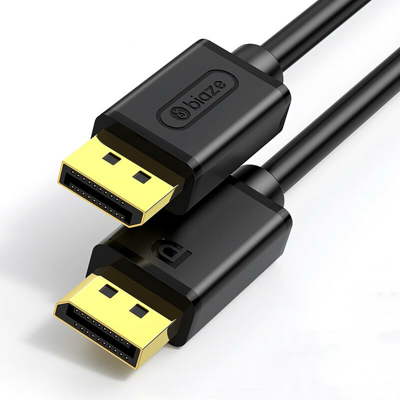 

BIAZE HX56 DP Cable Version 1.4 4K 144Hz 2K 165Hz 8K HD DisplayPort Male to Male Cable for Monitor
