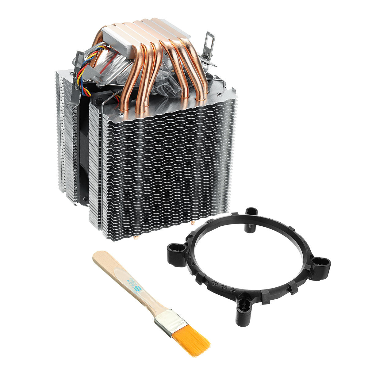 DC12V 6 Heat Pipe Computer CPU Ventilator Koeler Ultrastille Heat Sink voor Lag1156 / 1155/1150/775