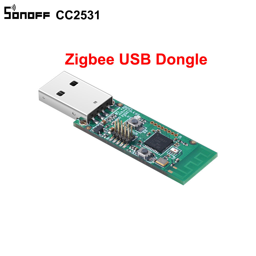 Sonoff® ZB CC2531 USB Dongle Module Bare Board Packet Protocol Analyzer USB وحهة المستخدم Dongle يدعم BASICZBR3 S31 Lite