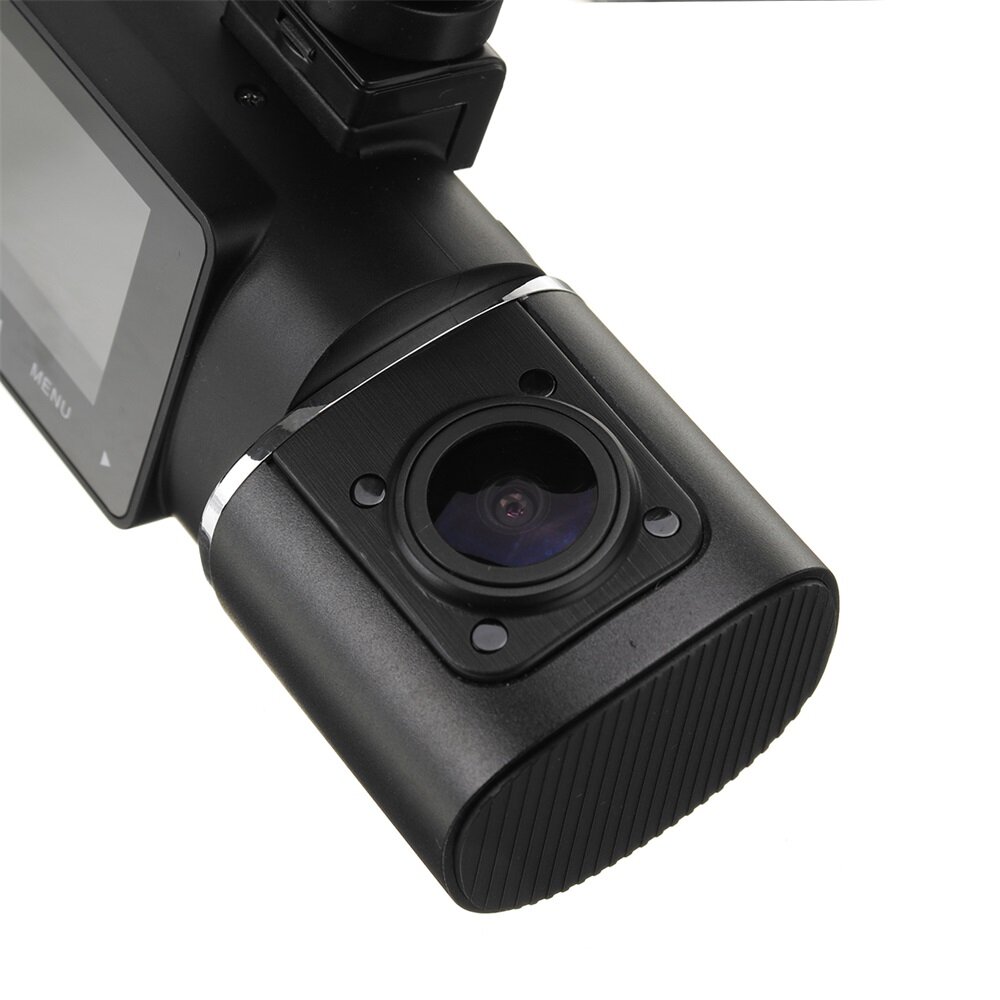 1080PカーDVRデュアルレンズフロント＆インサイドダッシュカム170°GセンサーIRナイトビジョンHDカメラレコーダー